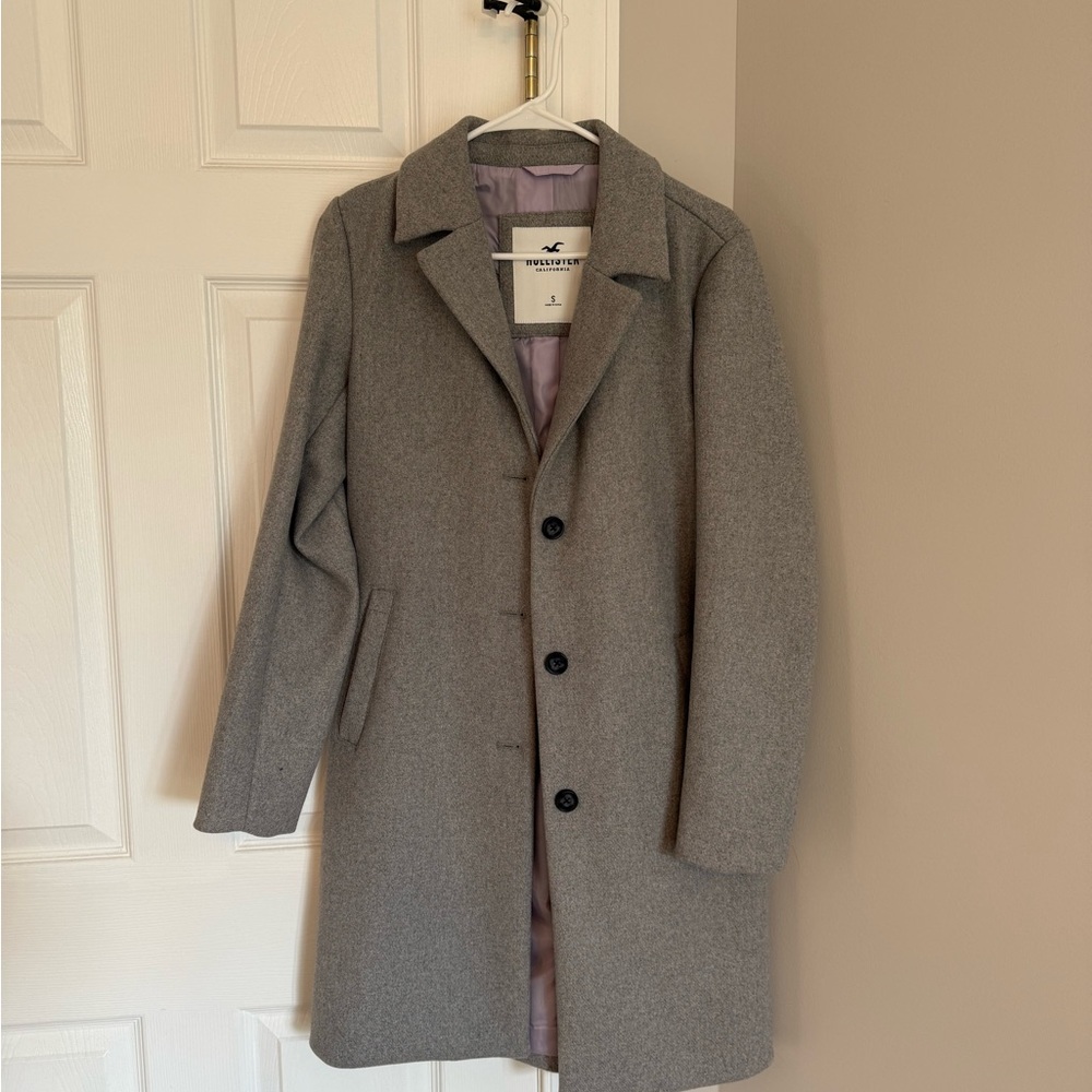 Hollister Women’s Gray Trench Coat